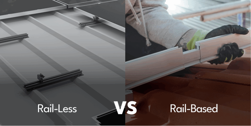 Comparing Rail-less and Rail based brackets