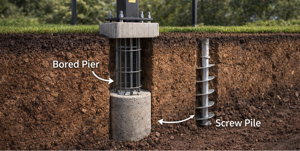 Solid foundations and footings